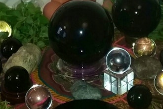 The Art of Seer's: Obsidian & Crystal Spheres Scrying